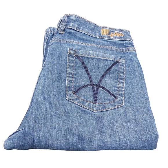 Kut From The Kloth Women's Boot Cut Jeans EUC Size 12 - Picture 1 of 9